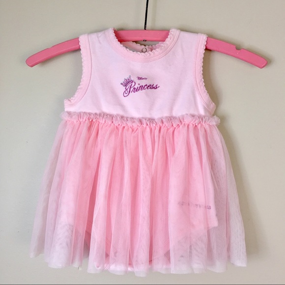 DISNEY World PRINCESS Tulle Pink Pink Dress 24M KBB - Picture 1 of 5